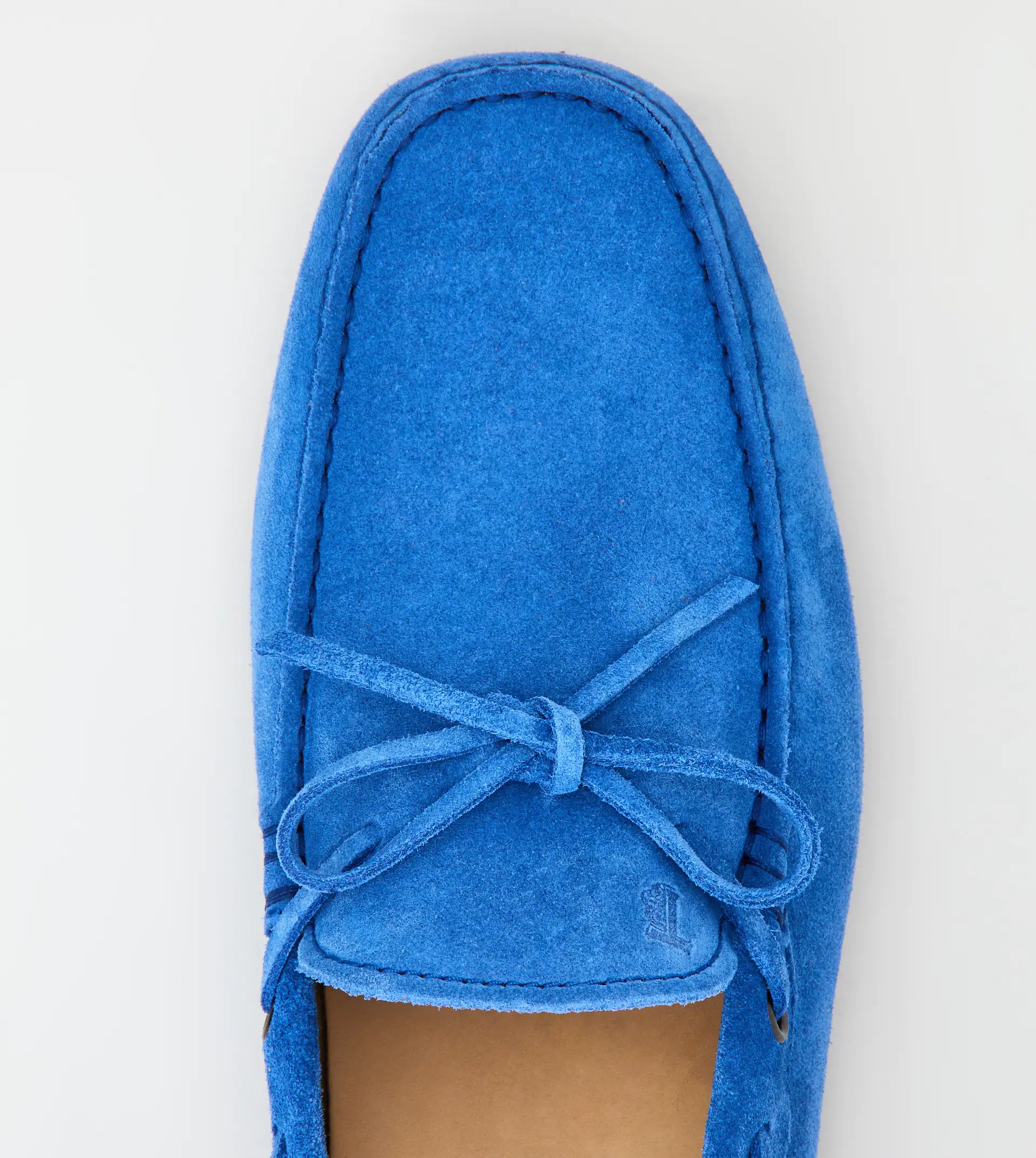 GOMMINO DRIVING SHOES IN SUEDE - BLUE - 3