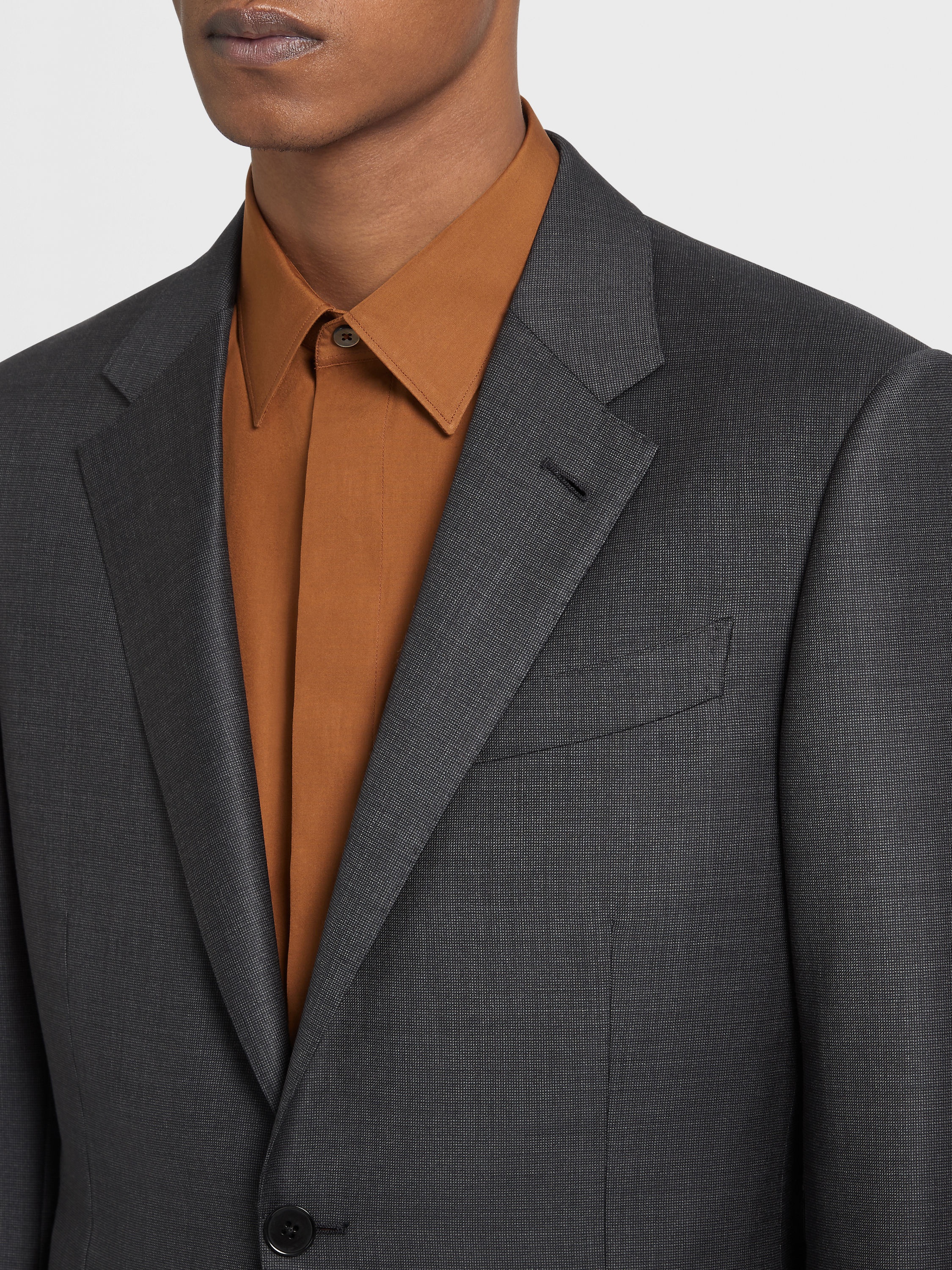 DARK GREY TROFEO™ WOOL SUIT - 3