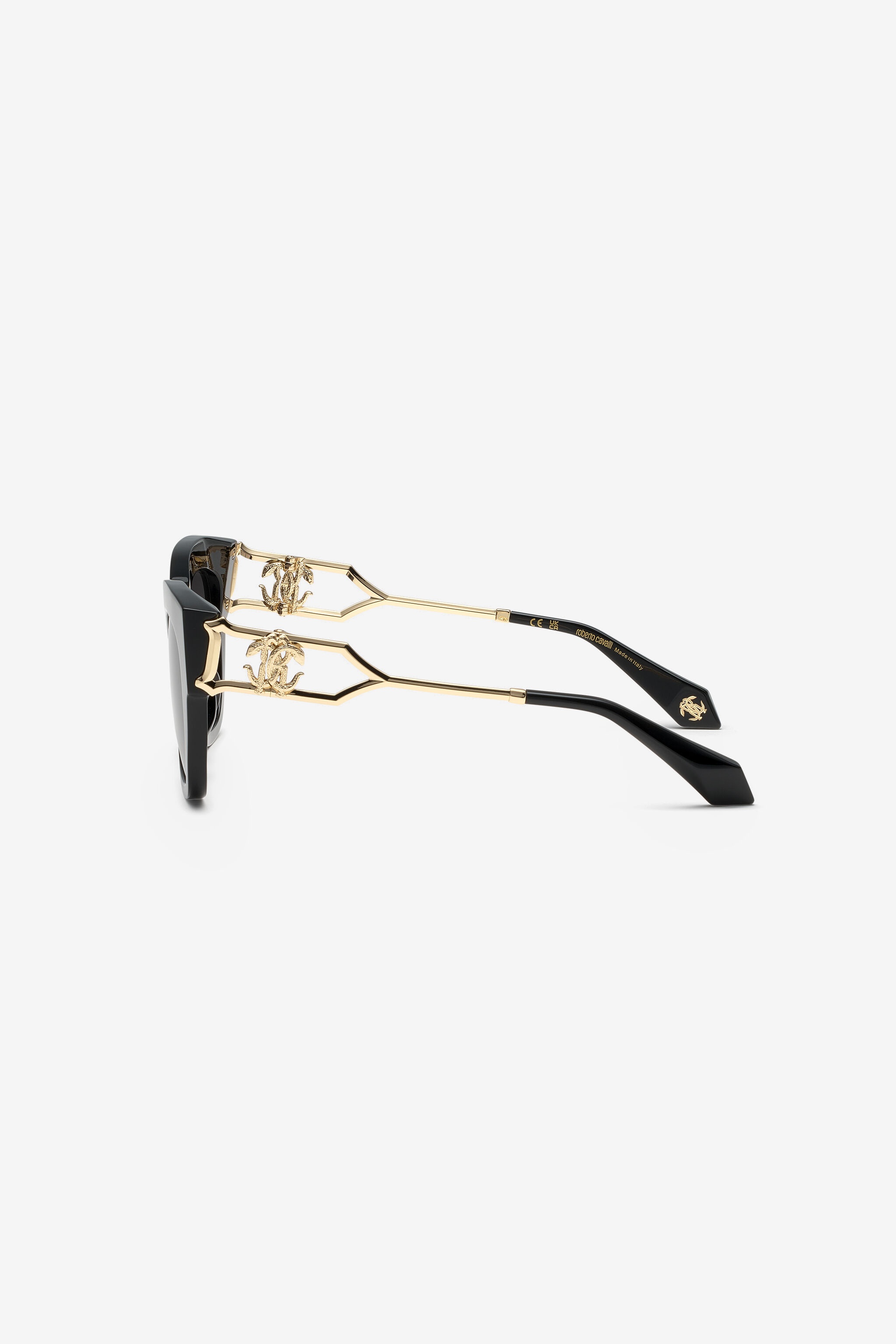 Metal and acetate combination sunglasses - 4