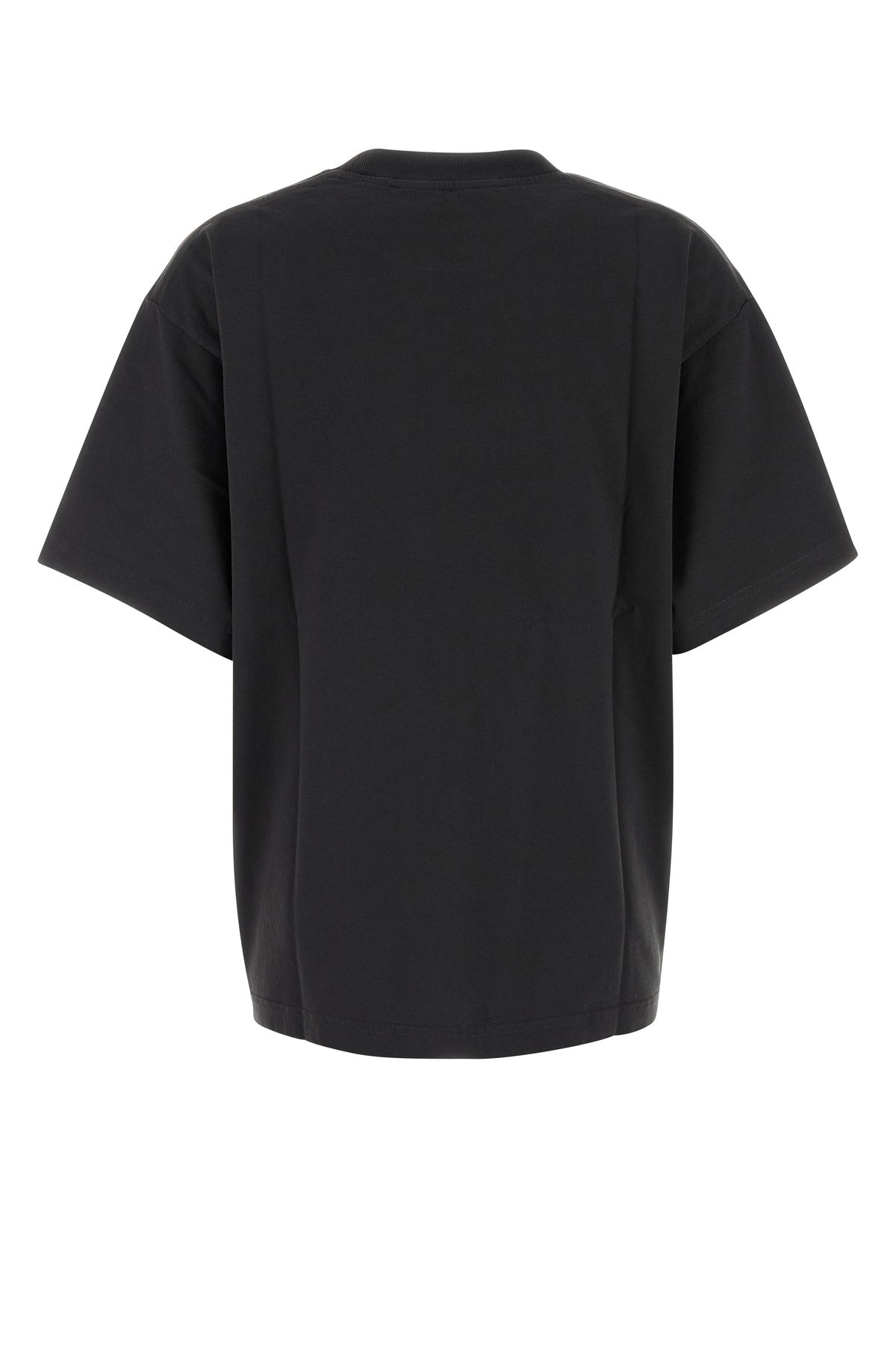 Charcoal cotton oversize t-shirt - 2