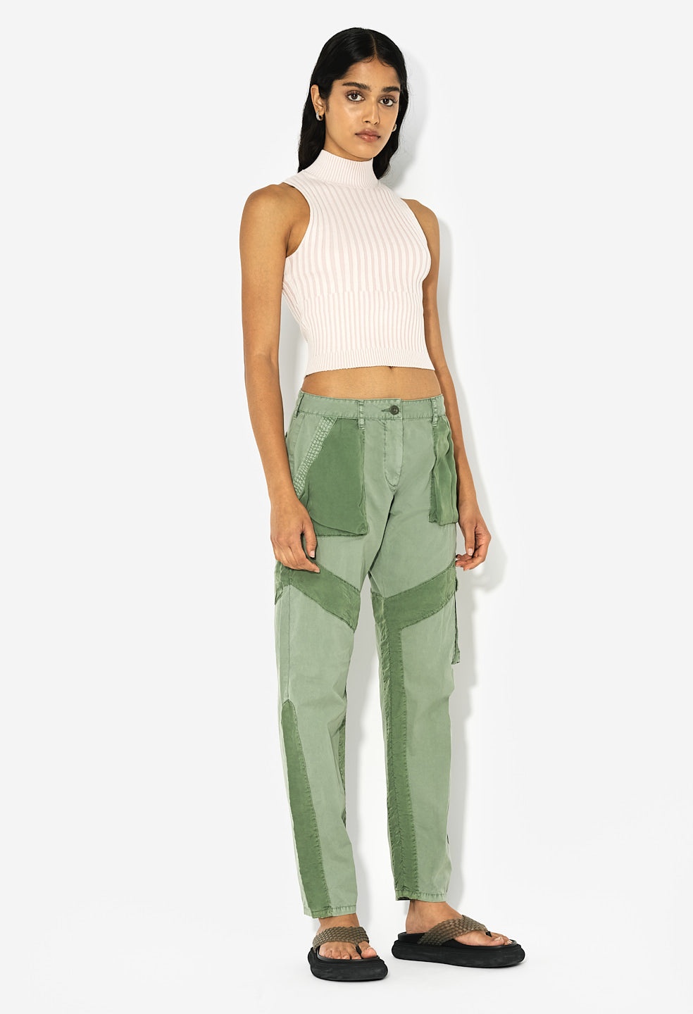 PANELED UTILITY PANT - 2