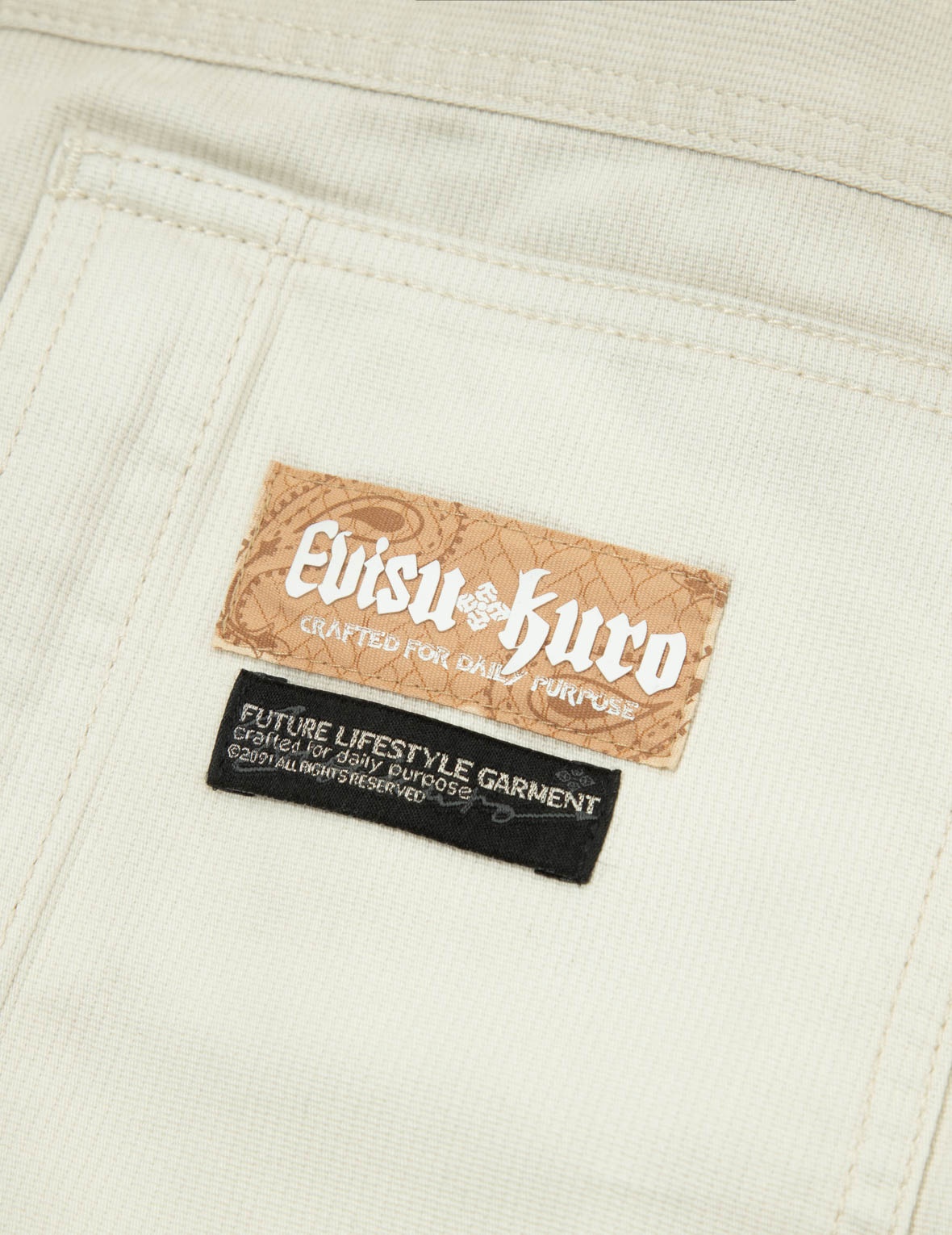 EVISUKURO Garment Dyed Oversized Jacket - 12