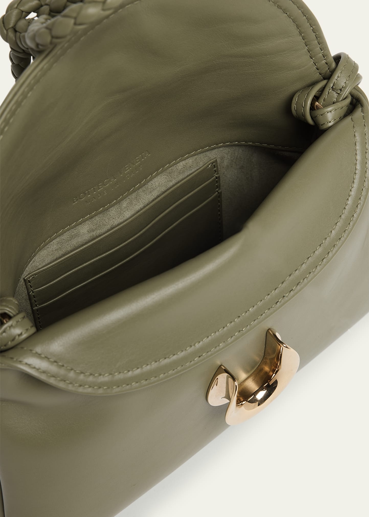 Liberta Baby Smooth Calfskin Clutch Bag - 4