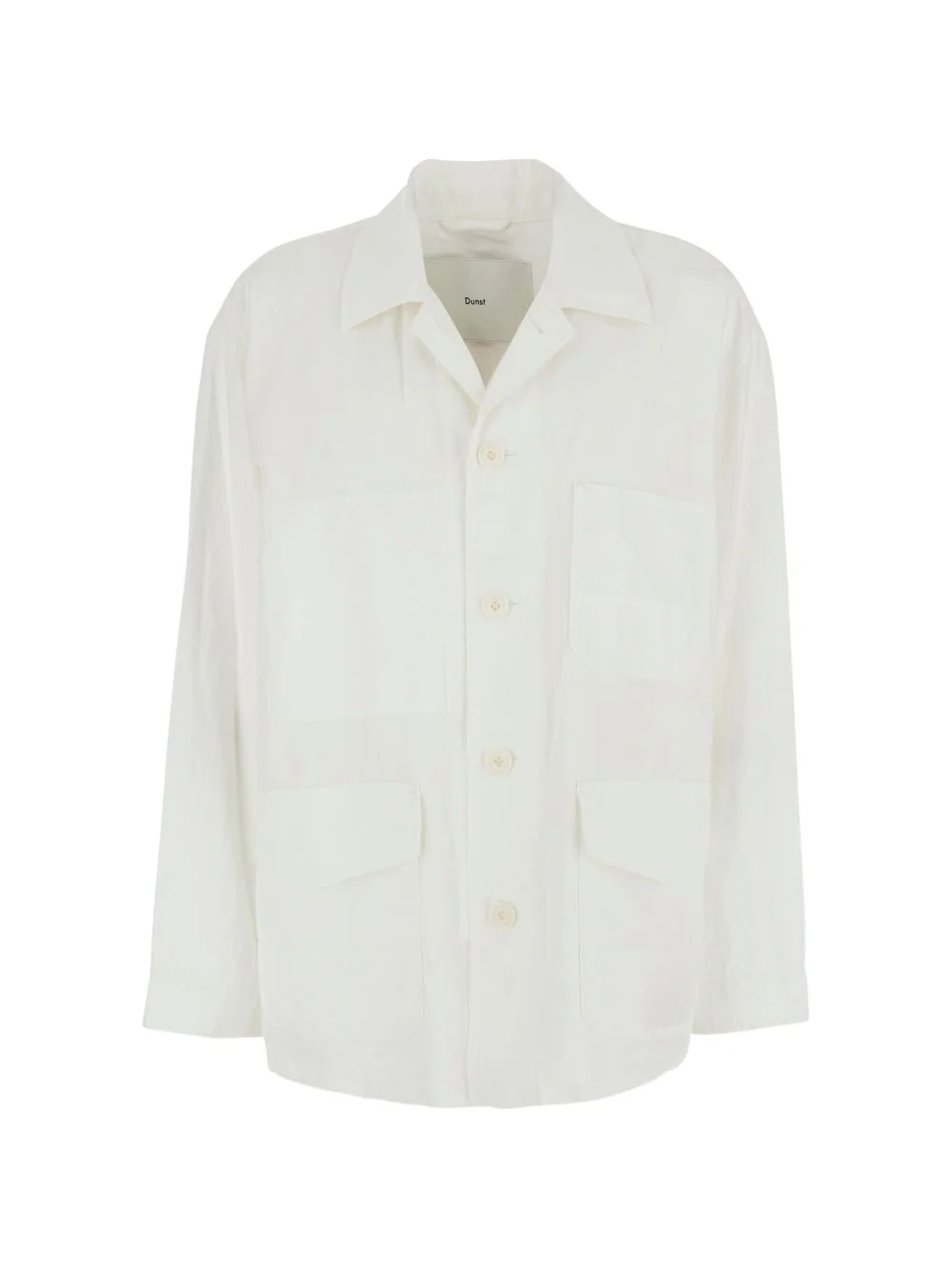 patch-pocket button-up jacket - 1