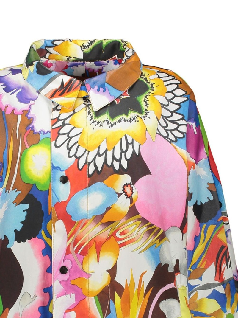 Missoni printed trench coat outlook