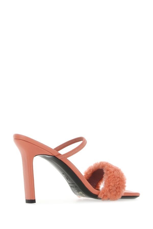 Salmon leather Ada sandals - 3