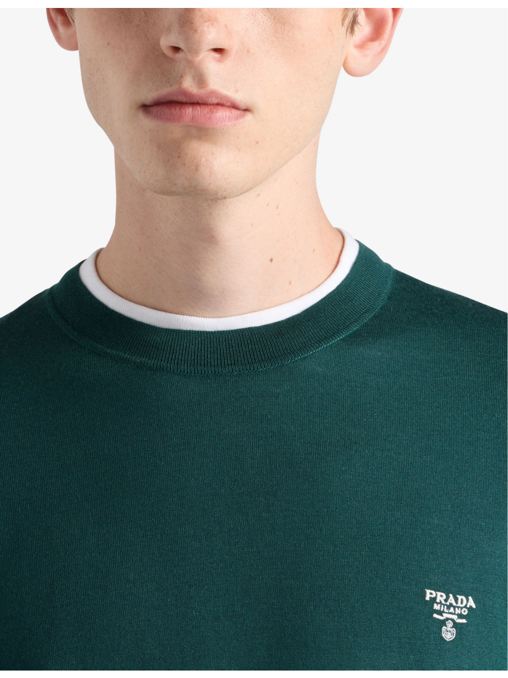 Superfine crewneck wool sweatshirt - 5