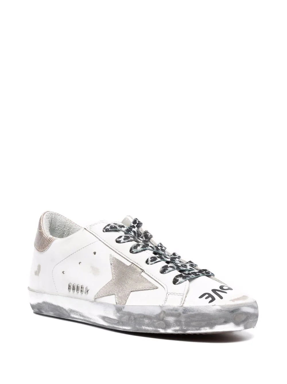 Super-Star Love print sneakers - 2