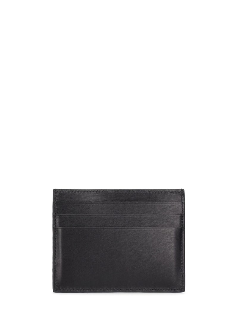 Classic logo leather card holder - 2