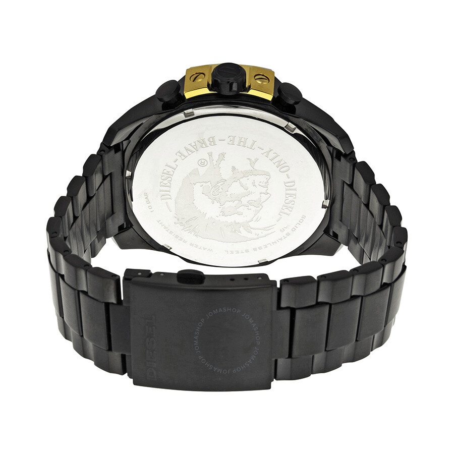 Diesel Mega Chief Chronograph Black Dial Men's Watch DZ4338 - 3