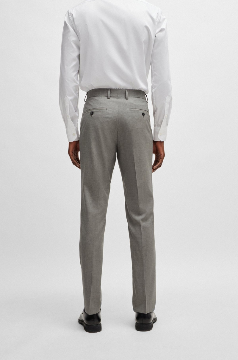 SLIM-FIT SUIT IN PATTERNED STRETCH WOOL 8