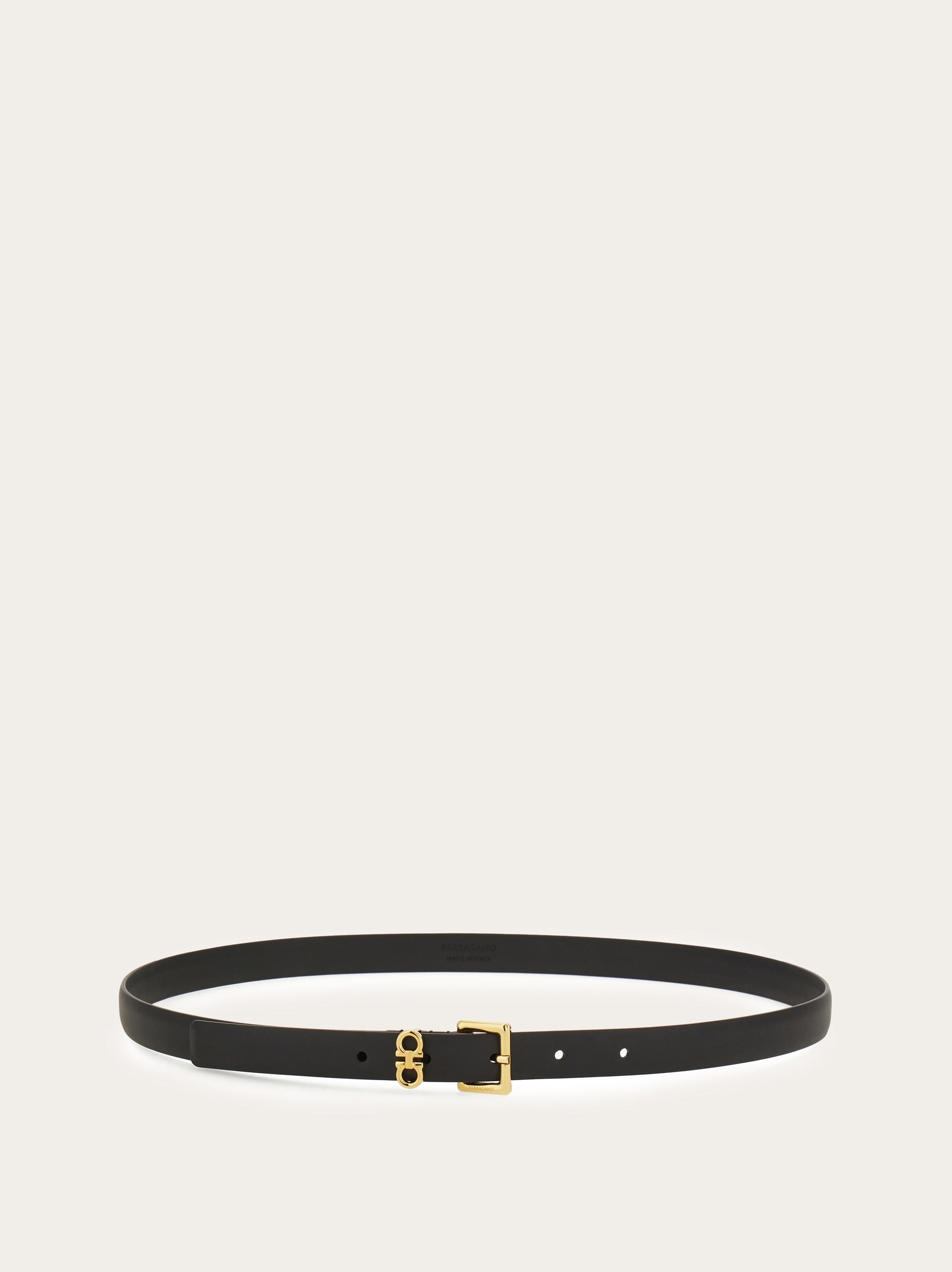 Reversible and adjustable Gancini belt - 3