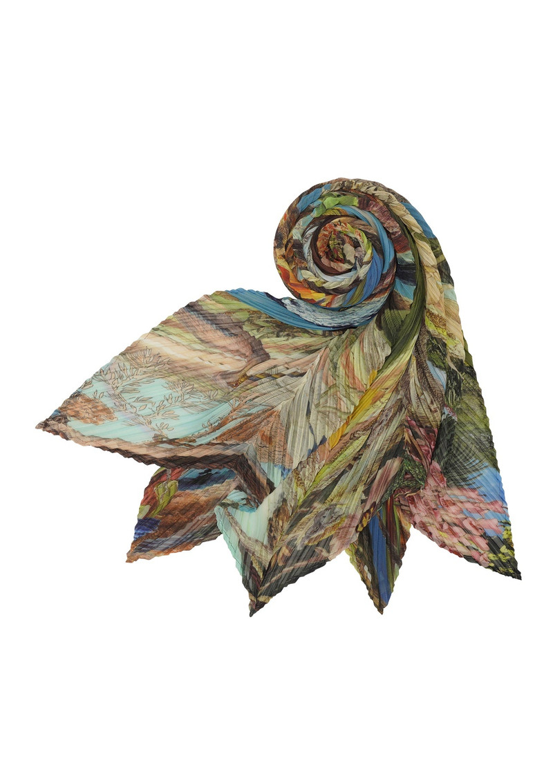 Pleats Please Issey Miyake AURORA JUNGLE SCARF outlook