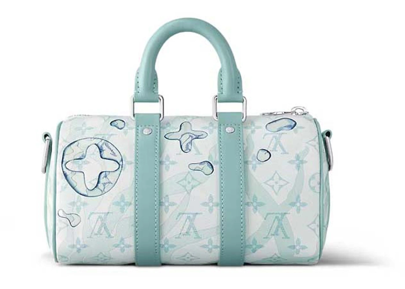 Louis Vuitton Keepall Bandouliere 25 Crystal Blue - 2