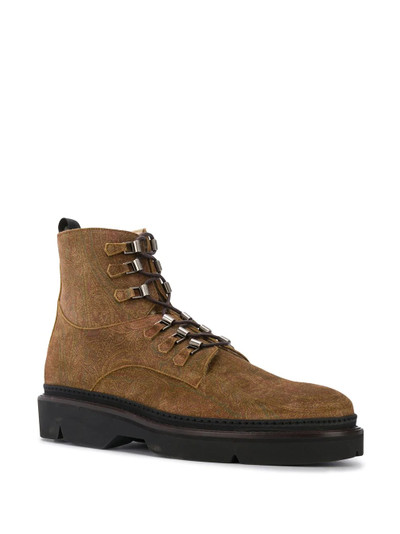 Etro lace-up boots outlook