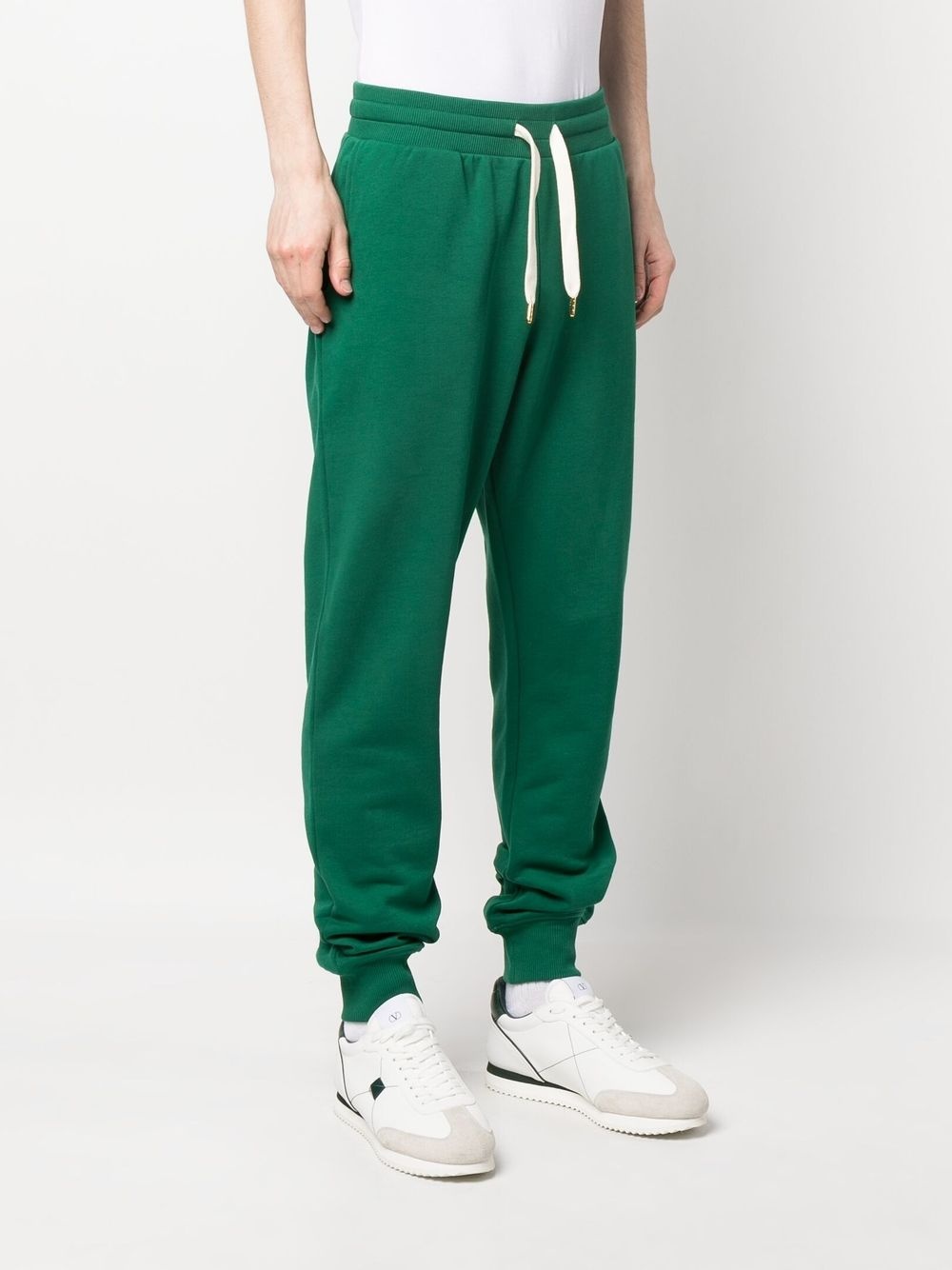 logo-print cotton track pants - 3