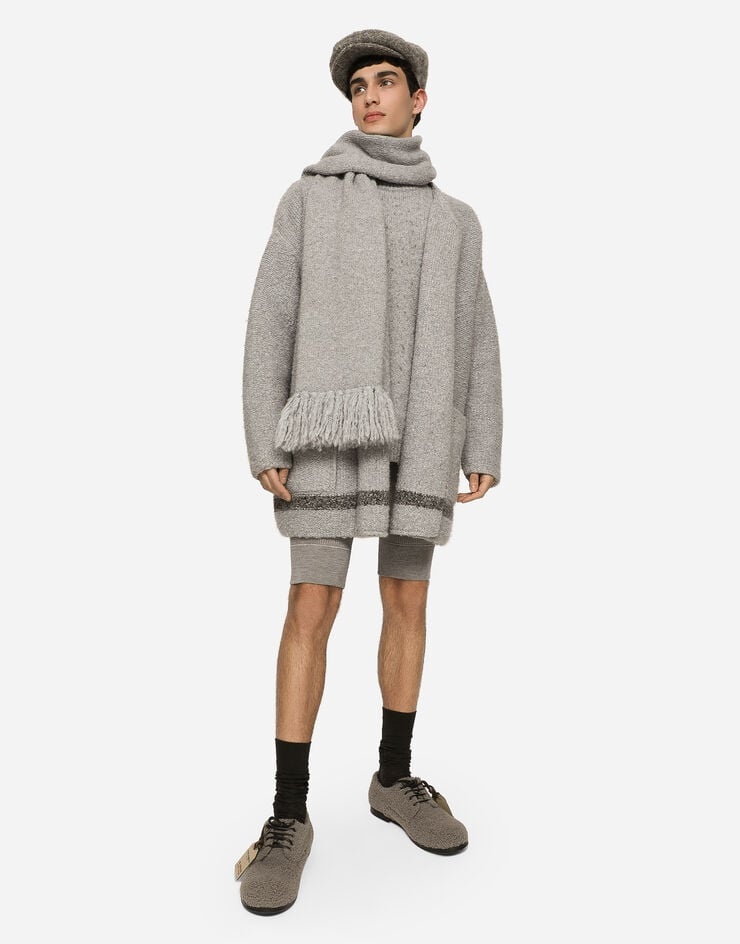 Fine-rib wool cycling shorts - 5