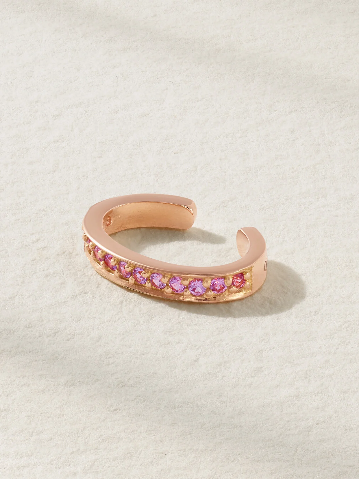 18-karat Rose Gold Sapphire Ear Cuff - 1