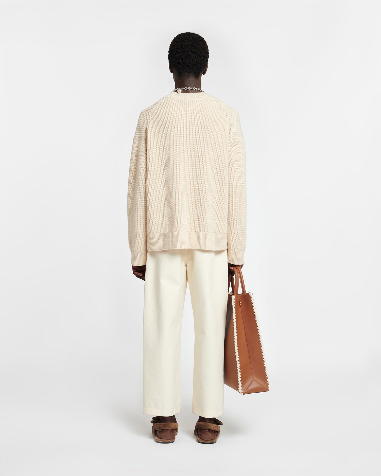 Cashmere-Blend Cardigan - 7