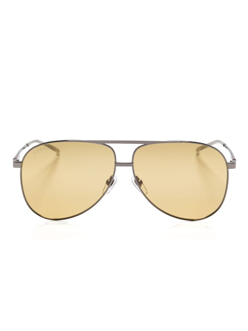 pilot-frame sunglasses 1