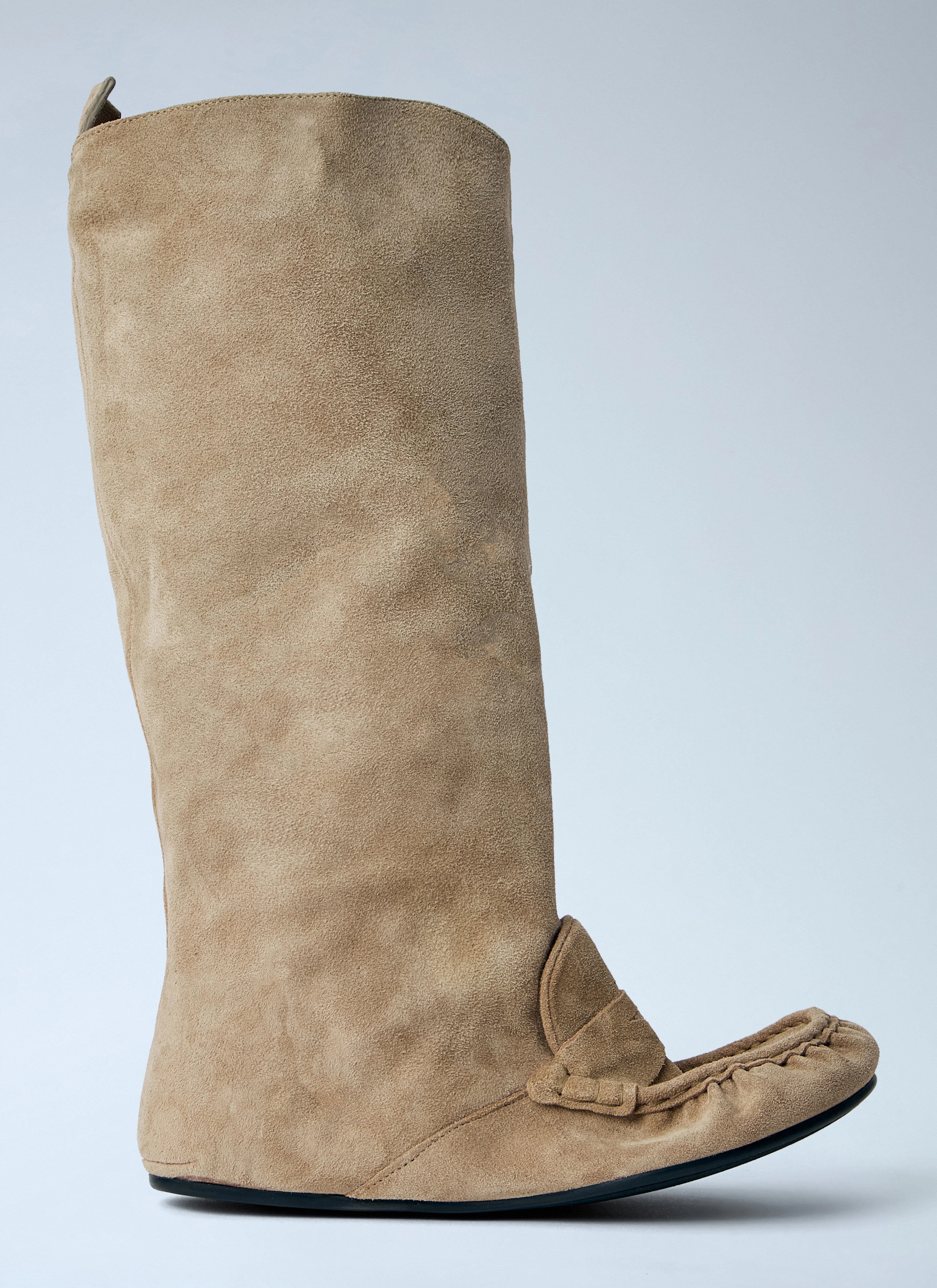 Suede Ankle Boots - 1