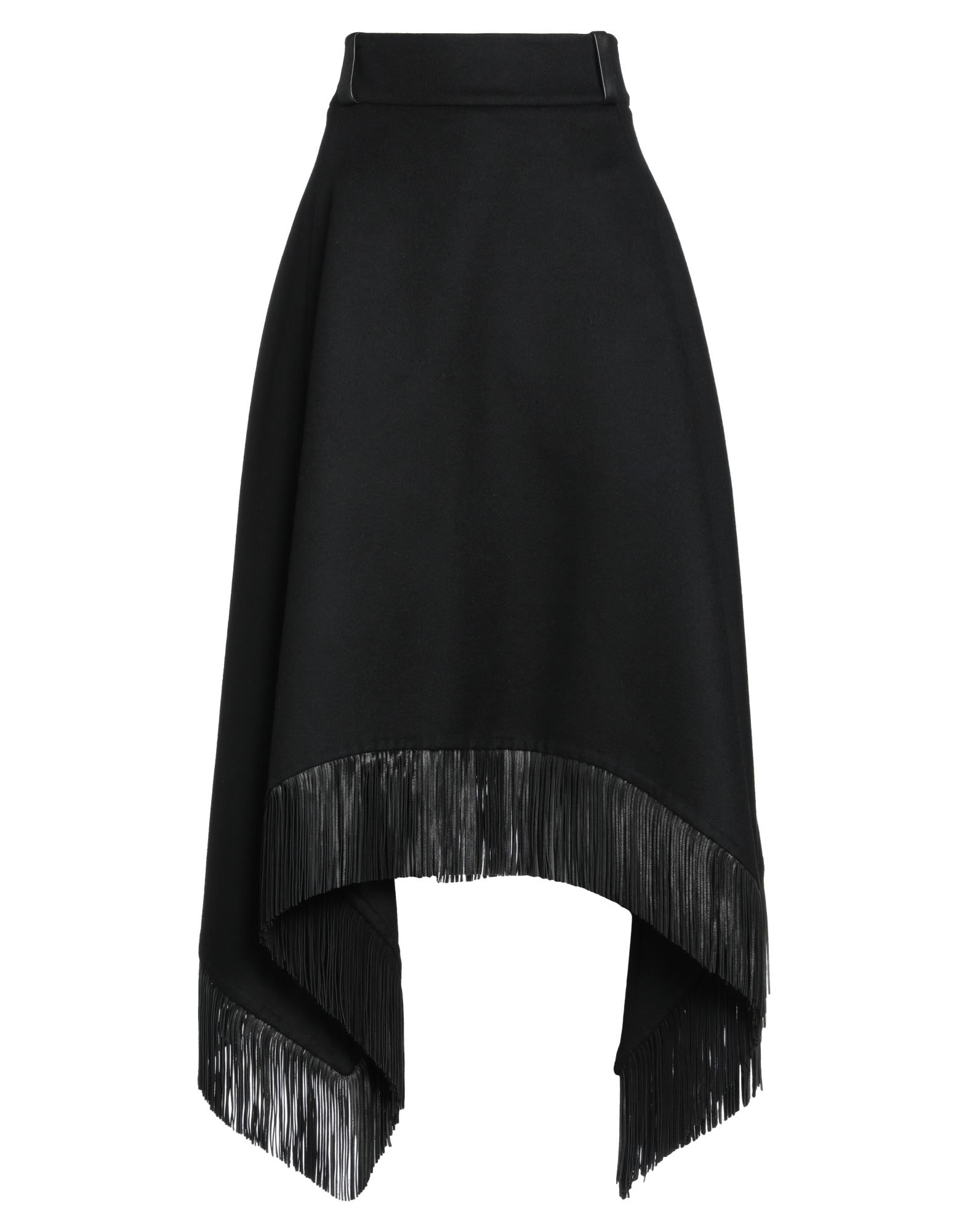 Black Women's Midi Skirt - 1