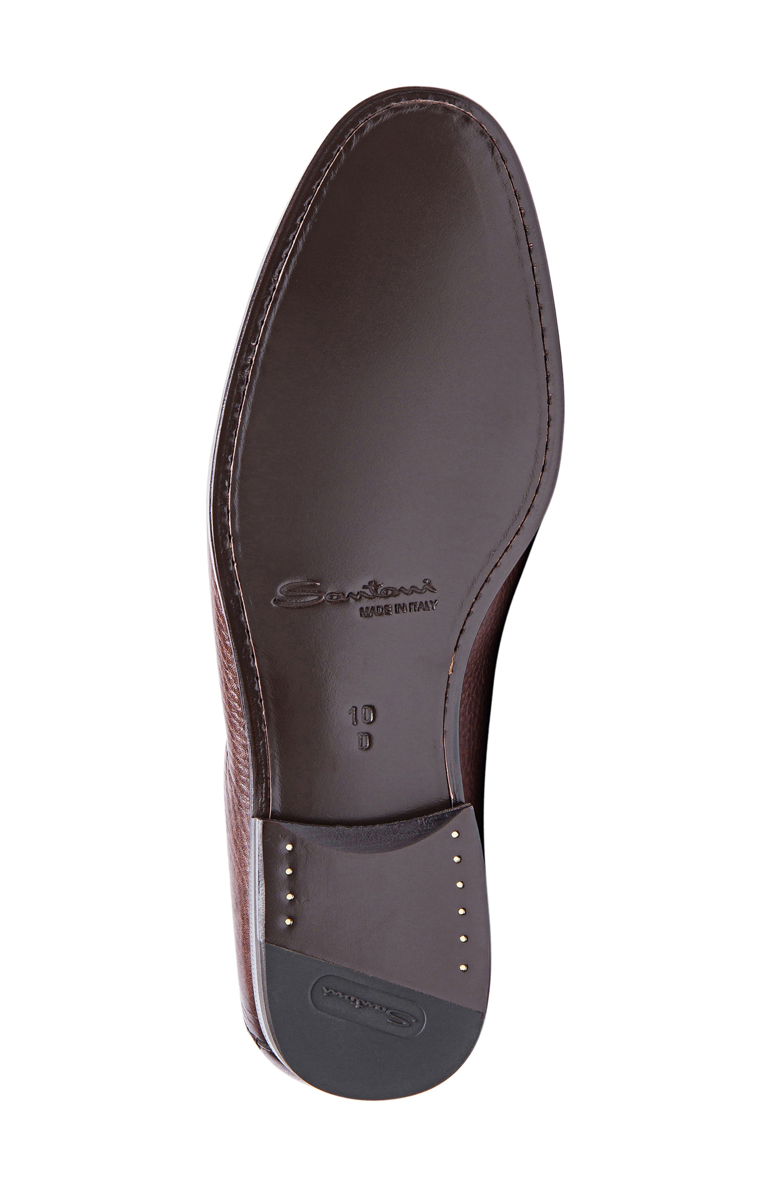 Santoni Paine Loafer in Dark Brown at Nordstrom - 6