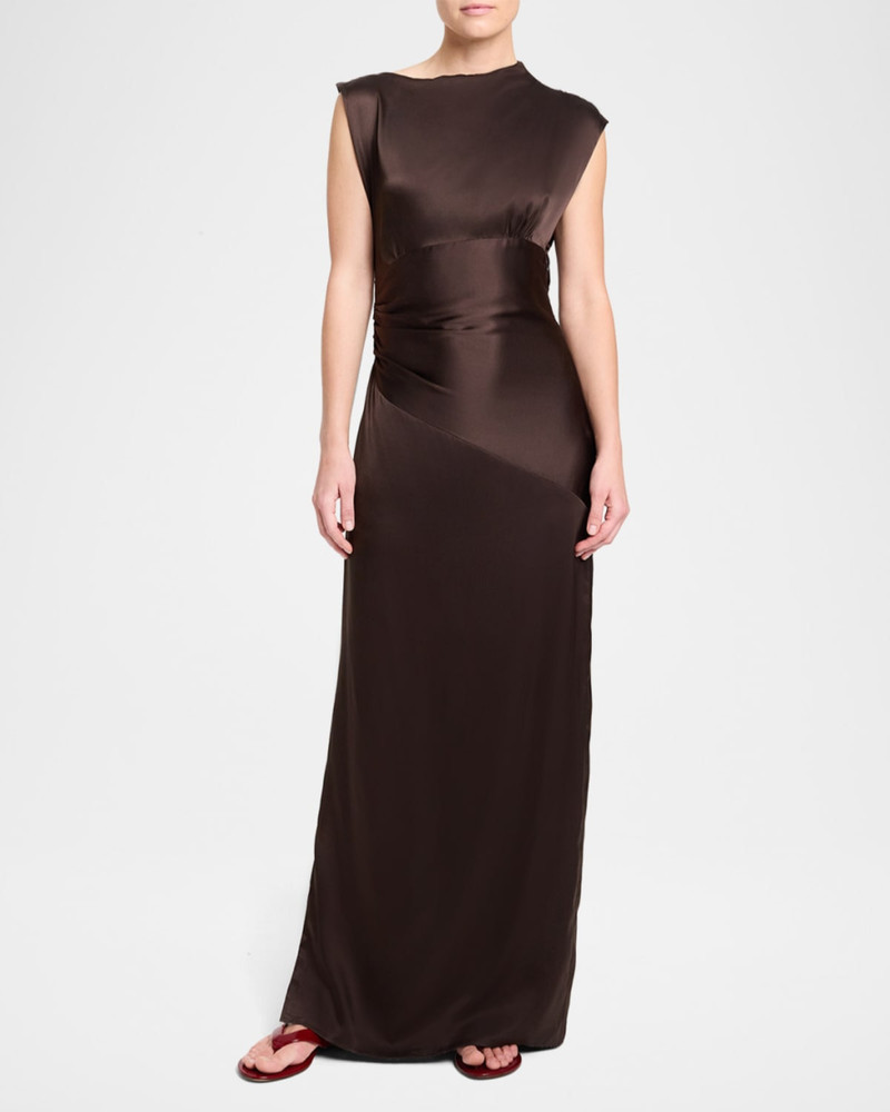 TWP On the Side Silk Maxi Dress outlook