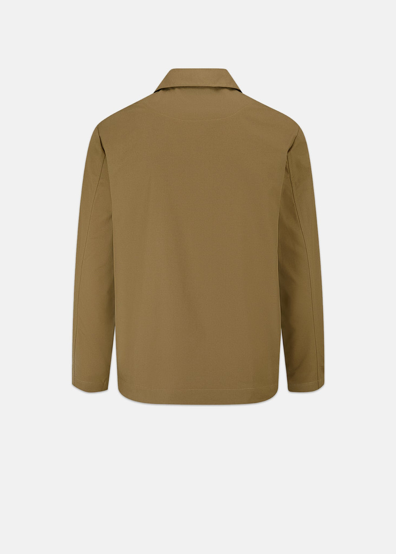 GLOVERALL Men’s Renewed Works Button Jacket Sand outlook