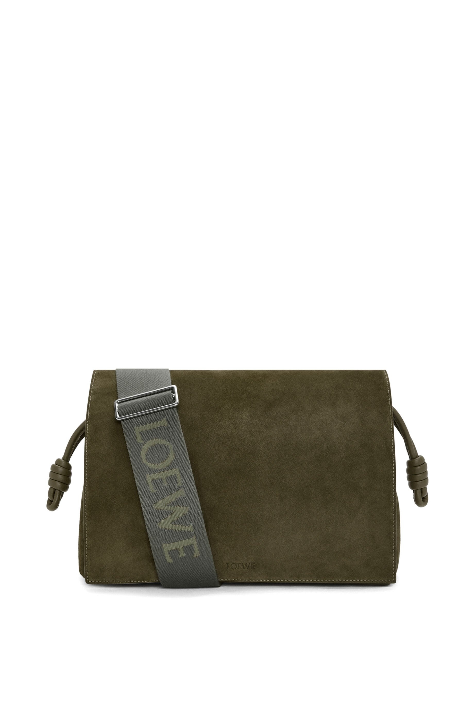 Flamenco satchel in suede calfskin - 1