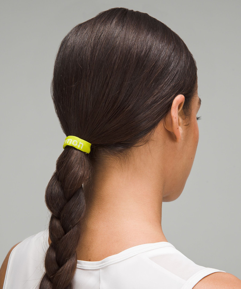 lululemon Flat Hair Elastics *6 Pack outlook