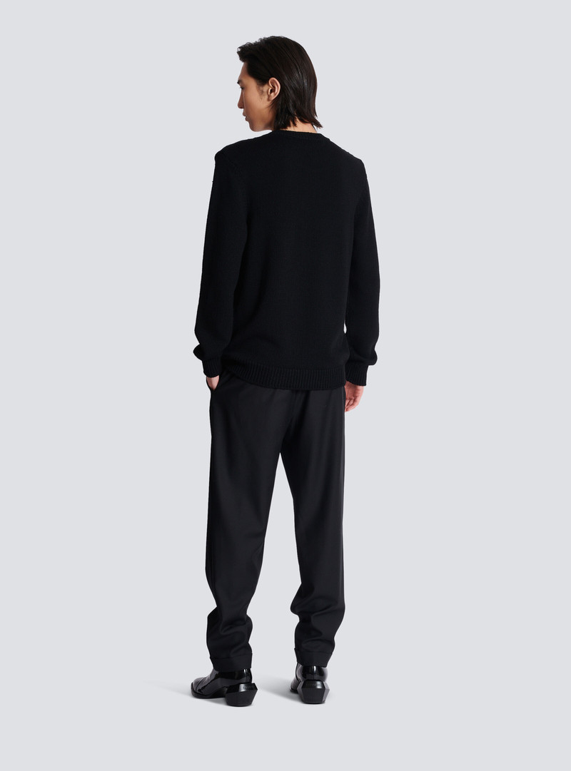 Wool Balmain Paris jumper 4