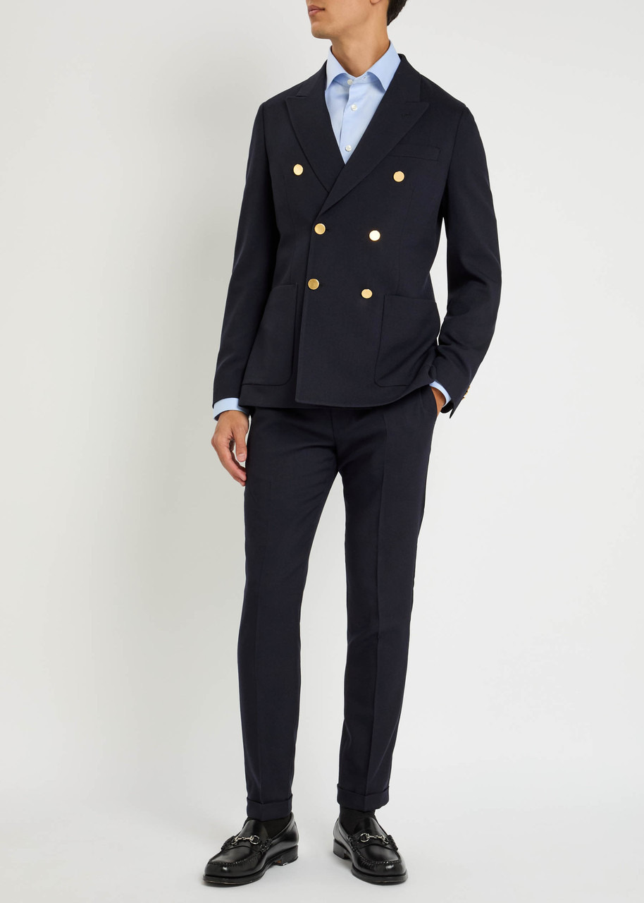 Paul Smith Double-breasted Wool Blazer - 4