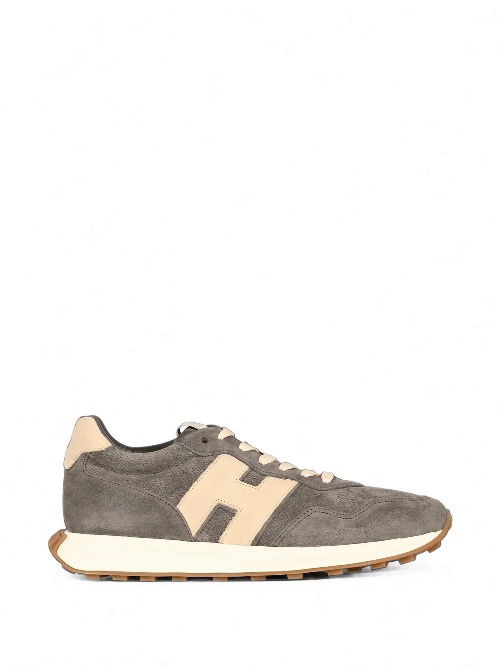 Hogan Logo-patch Panelled Sneakers - 1