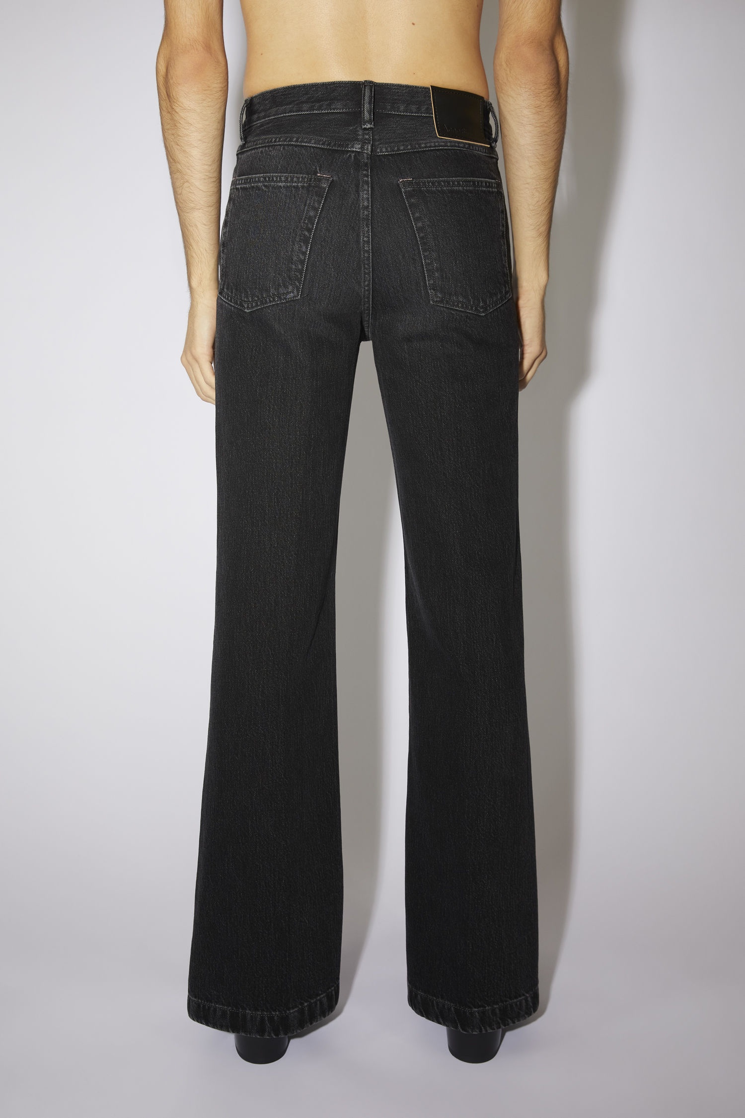 Acne Studios Bootcut fit jeans - Black | REVERSIBLE