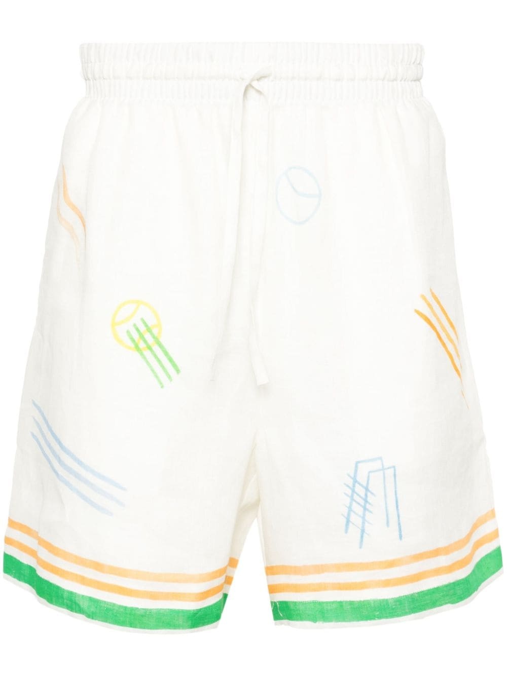 Le Jeu linen shorts - 1
