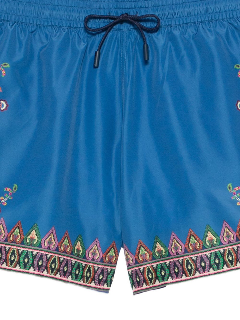 paisley-print swim shorts 3