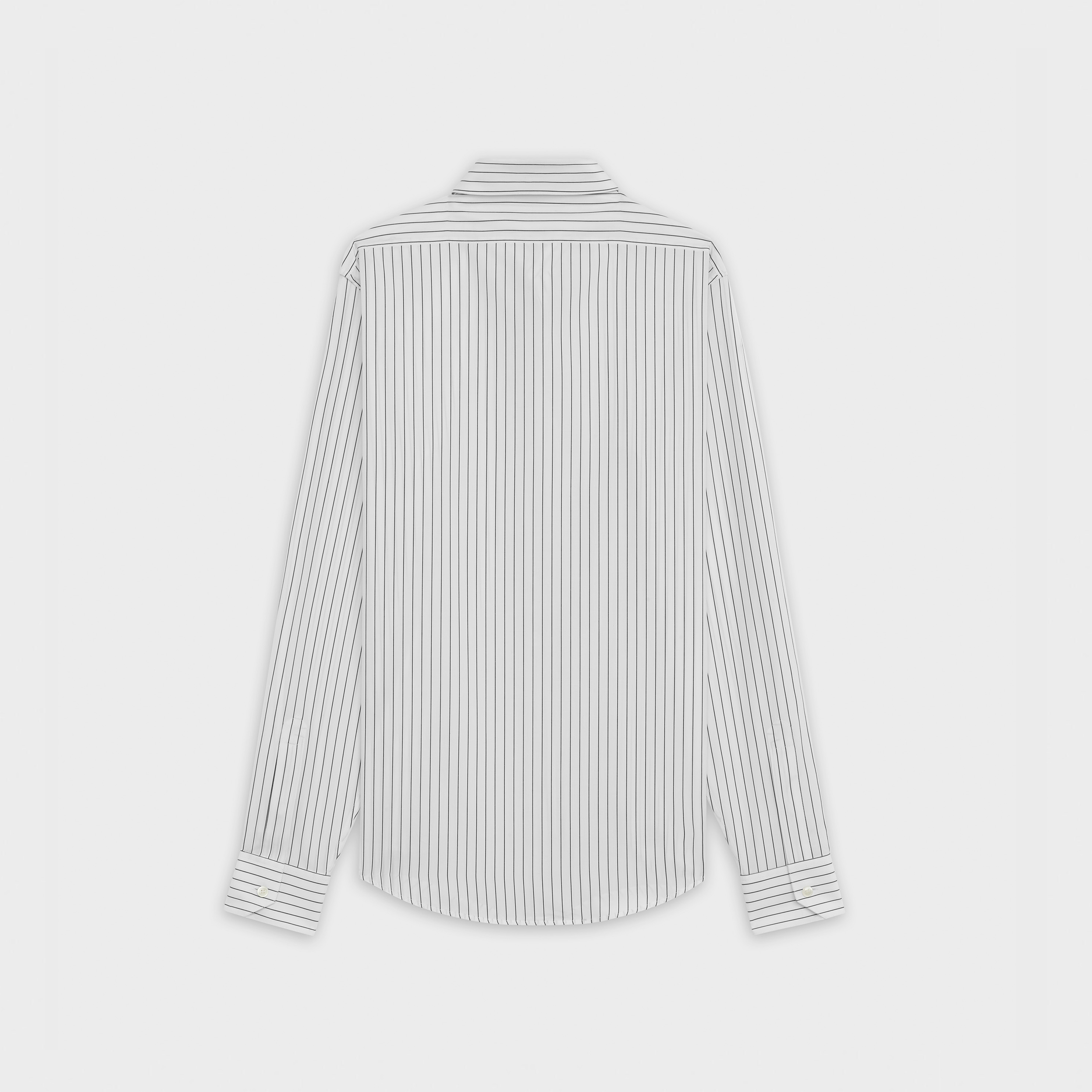 CLASSIC SHIRT IN STRIPED POPLIN - 2