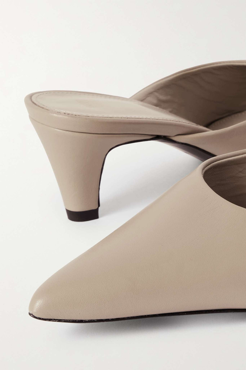 Leather mules 4
