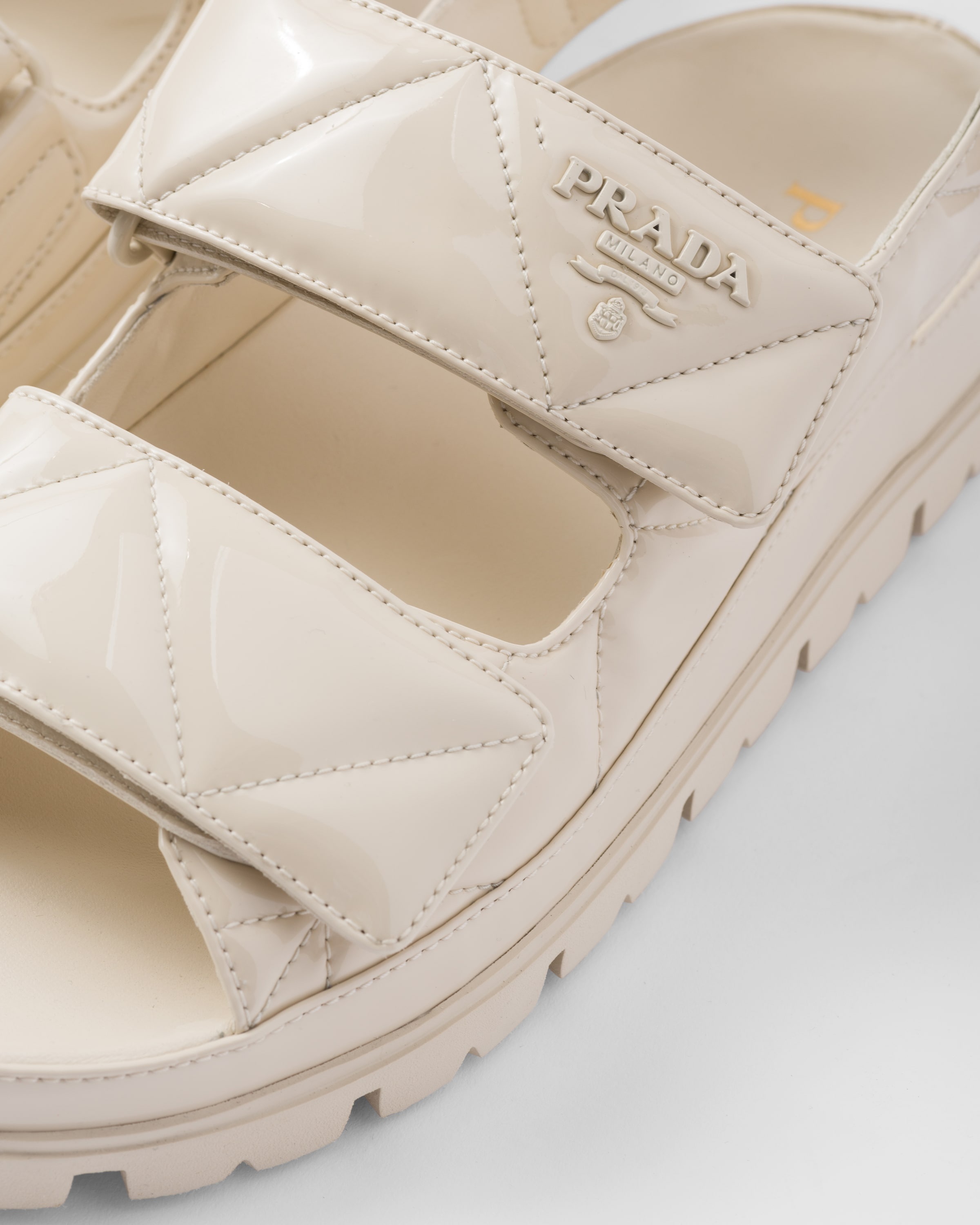 Patent leather sandals - 6