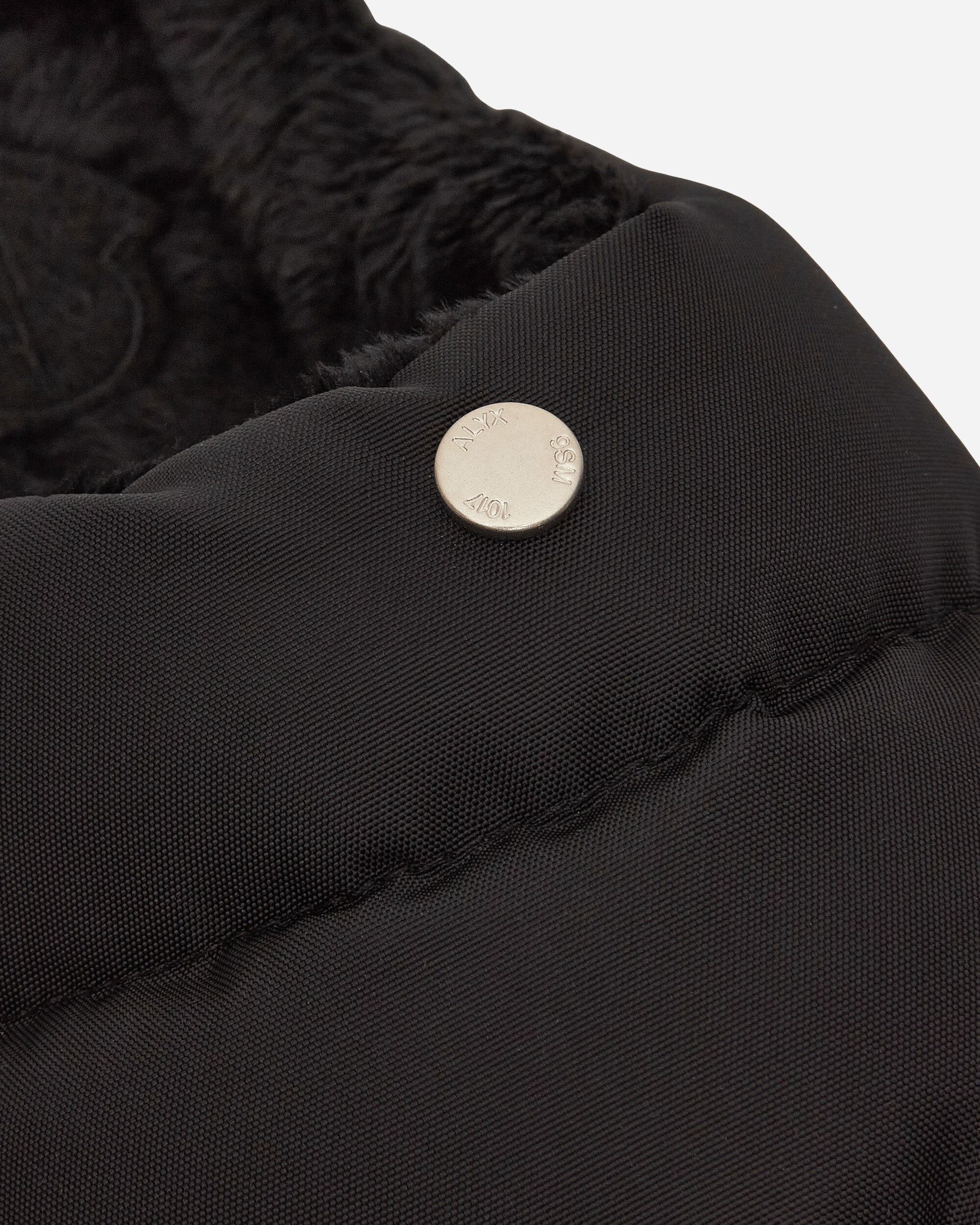 6 Moncler 1017 ALYX 9SM Puffer Trail Slides Black - 7