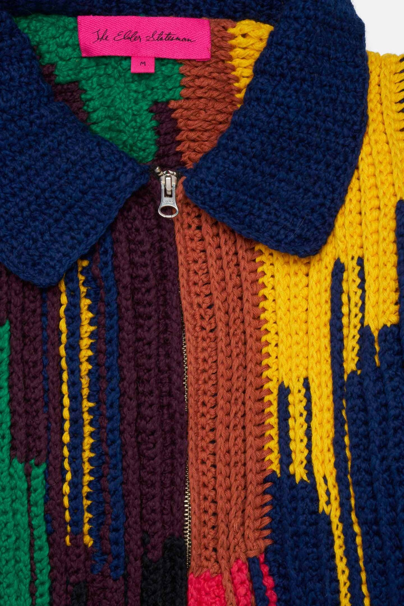 ACID HAND KNIT JACKET 2