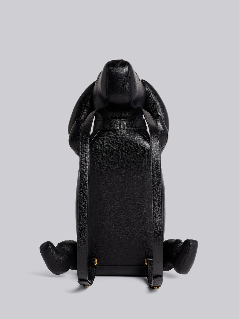 Black Calf Leather Hector Backpack 4