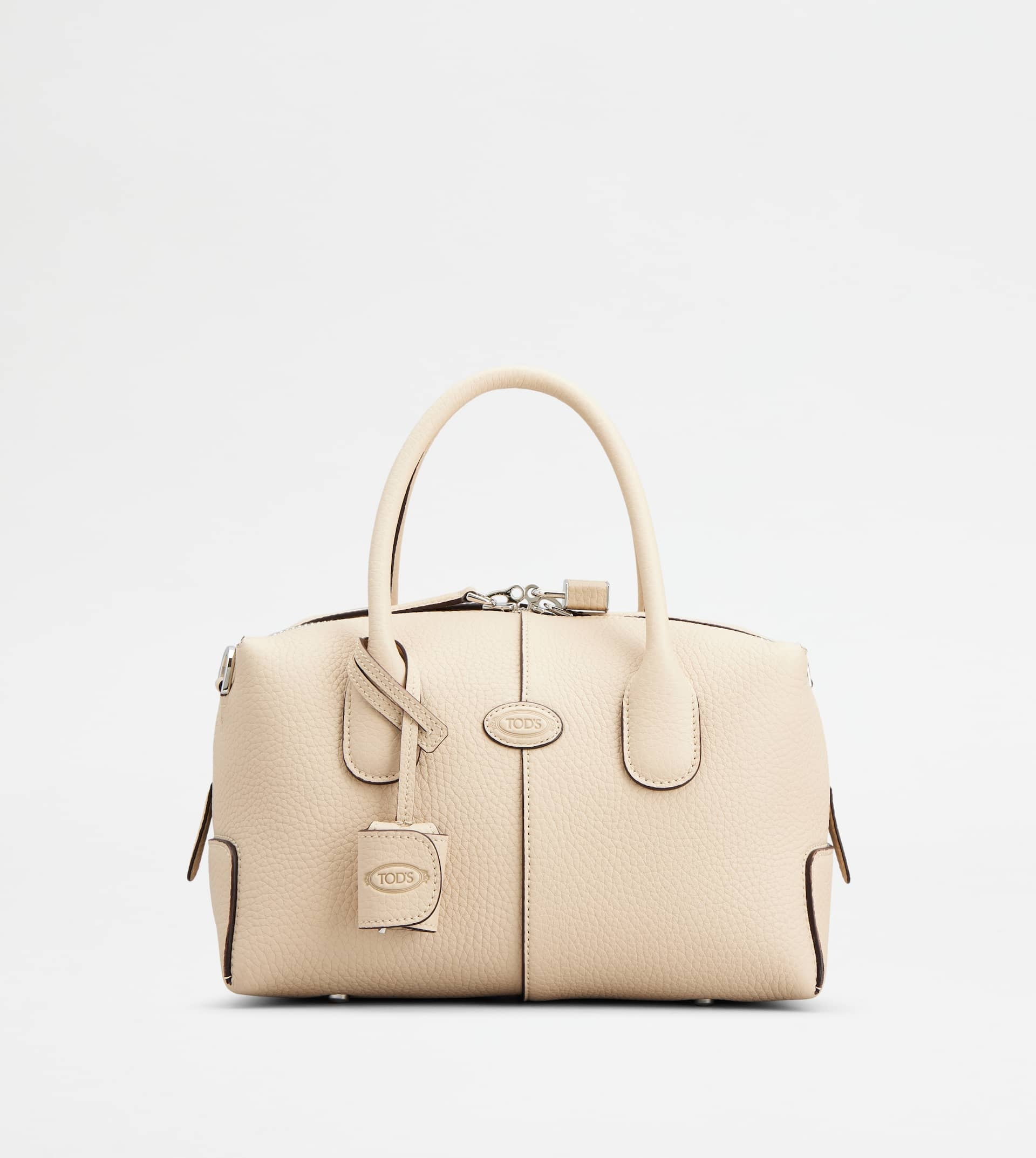 TOD'S DI BAG BAULETTO IN LEATHER MINI - BEIGE - 1