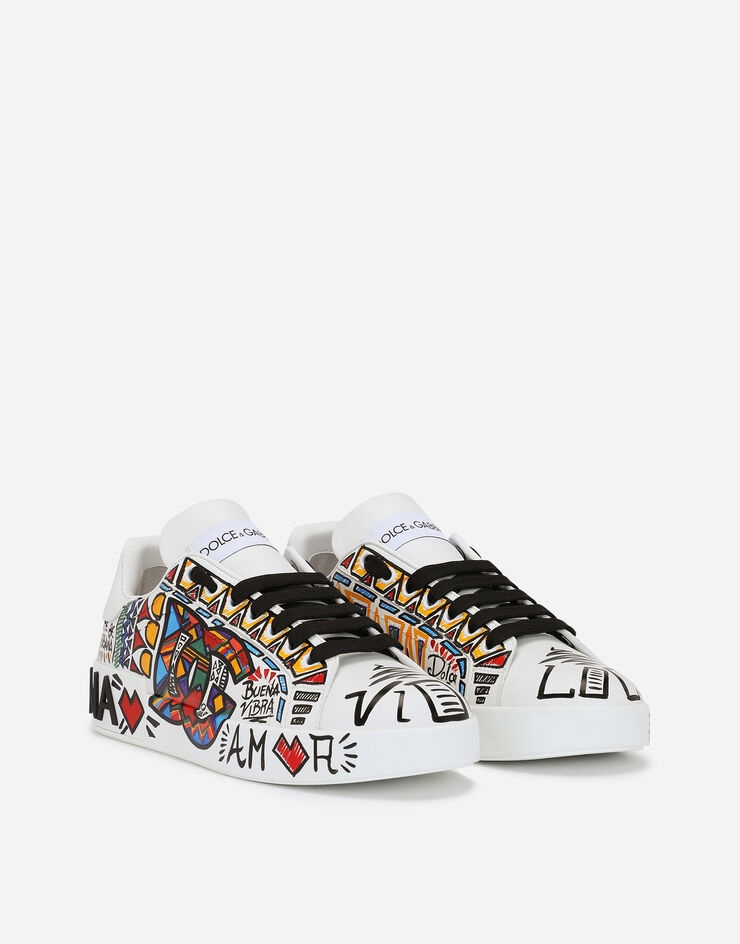 Calfskin Portofino sneakers - 2