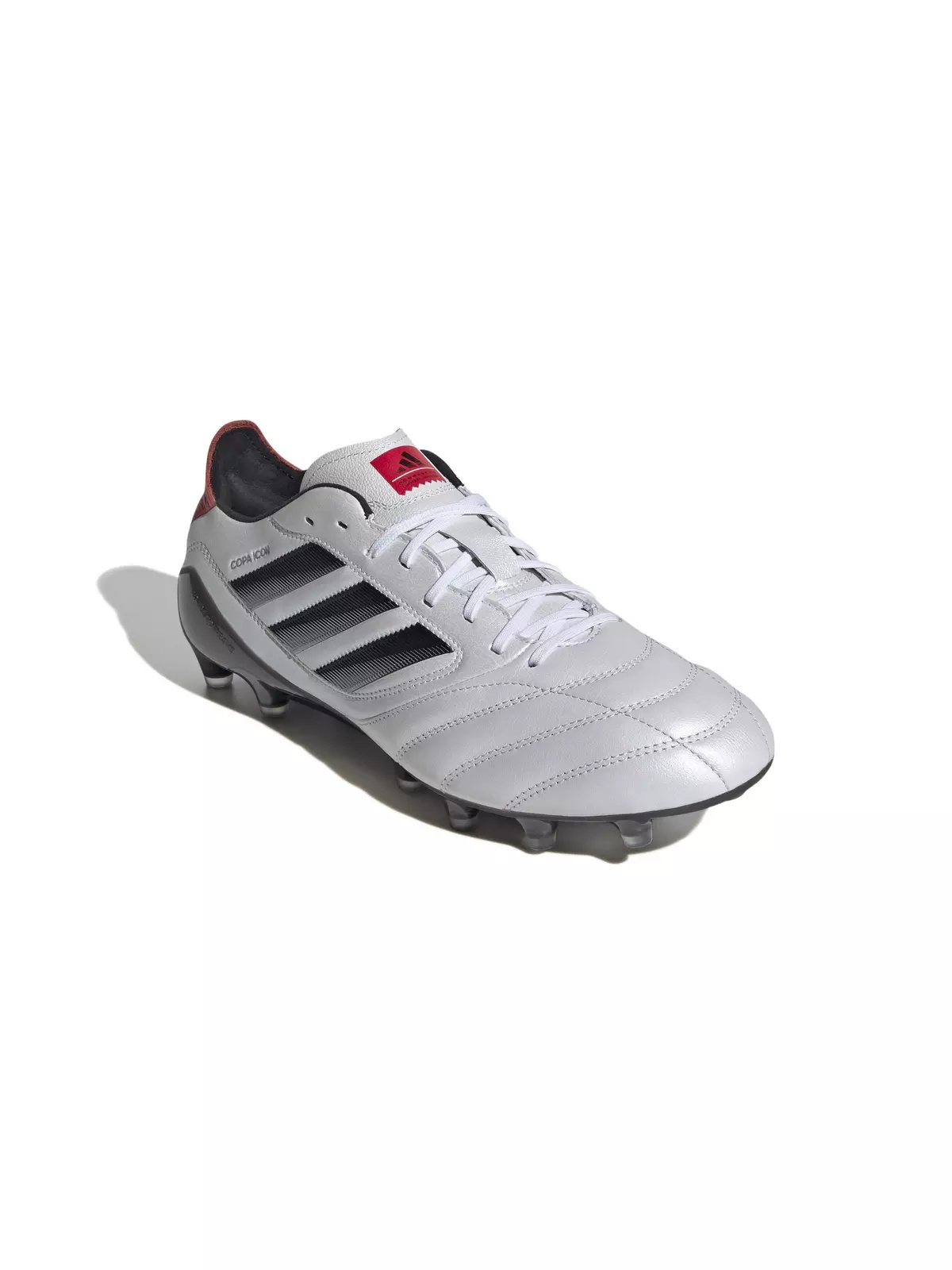 Copa Icon 2 Firm Ground "Ftwr White/Core Black/Pure Ruby" Unisex Soccer Cleat - 3