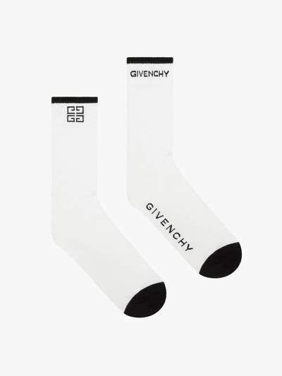 Givenchy GIVENCHY 4G SOCKS IN COTTON outlook