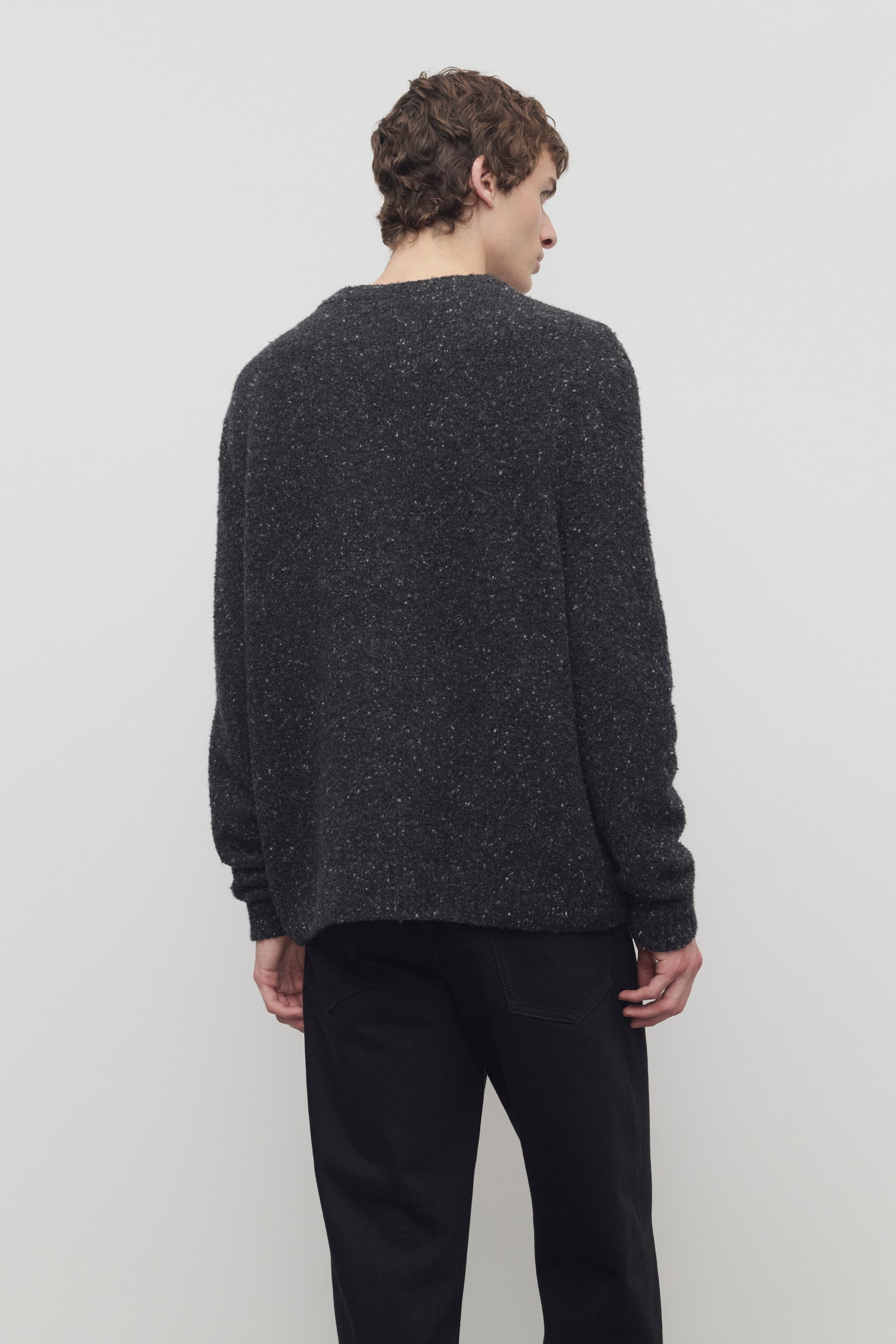 Aksel Sweater in Cashmere Tweed - 5