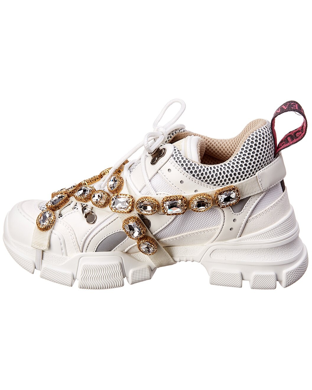 Gucci Flashtrek Leather & Mesh Sneaker - 2