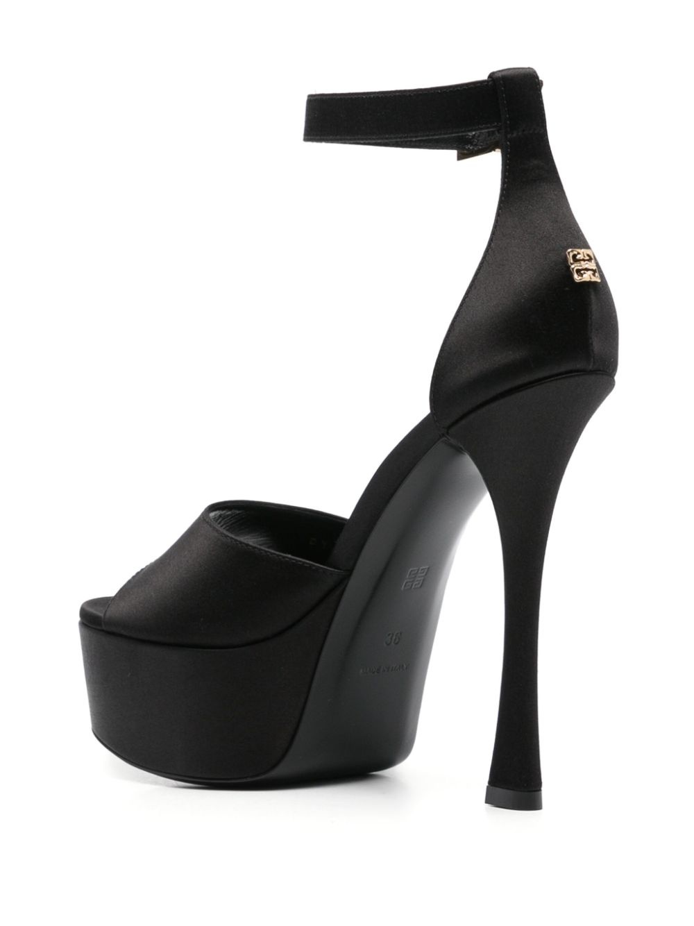 140mm 4G platform sandals - 3